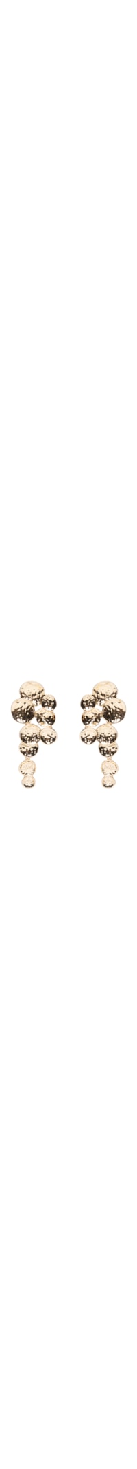 Brinco Feminino Cascata Martelado - Dourado