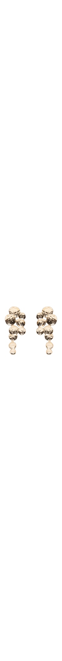 Brinco Feminino Cascata Martelado - Dourado