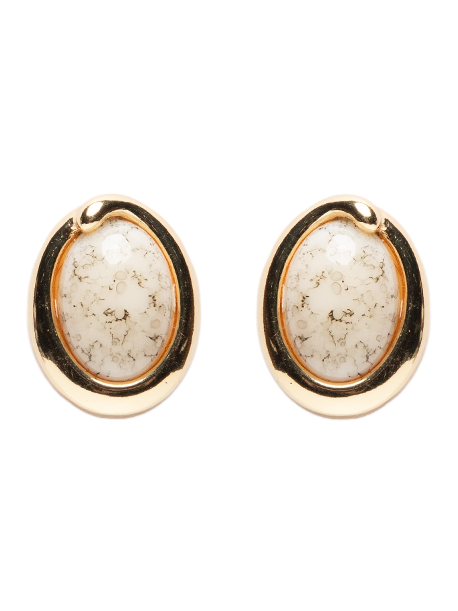 Brinco Feminino Com Pedra Dourado '2Essential