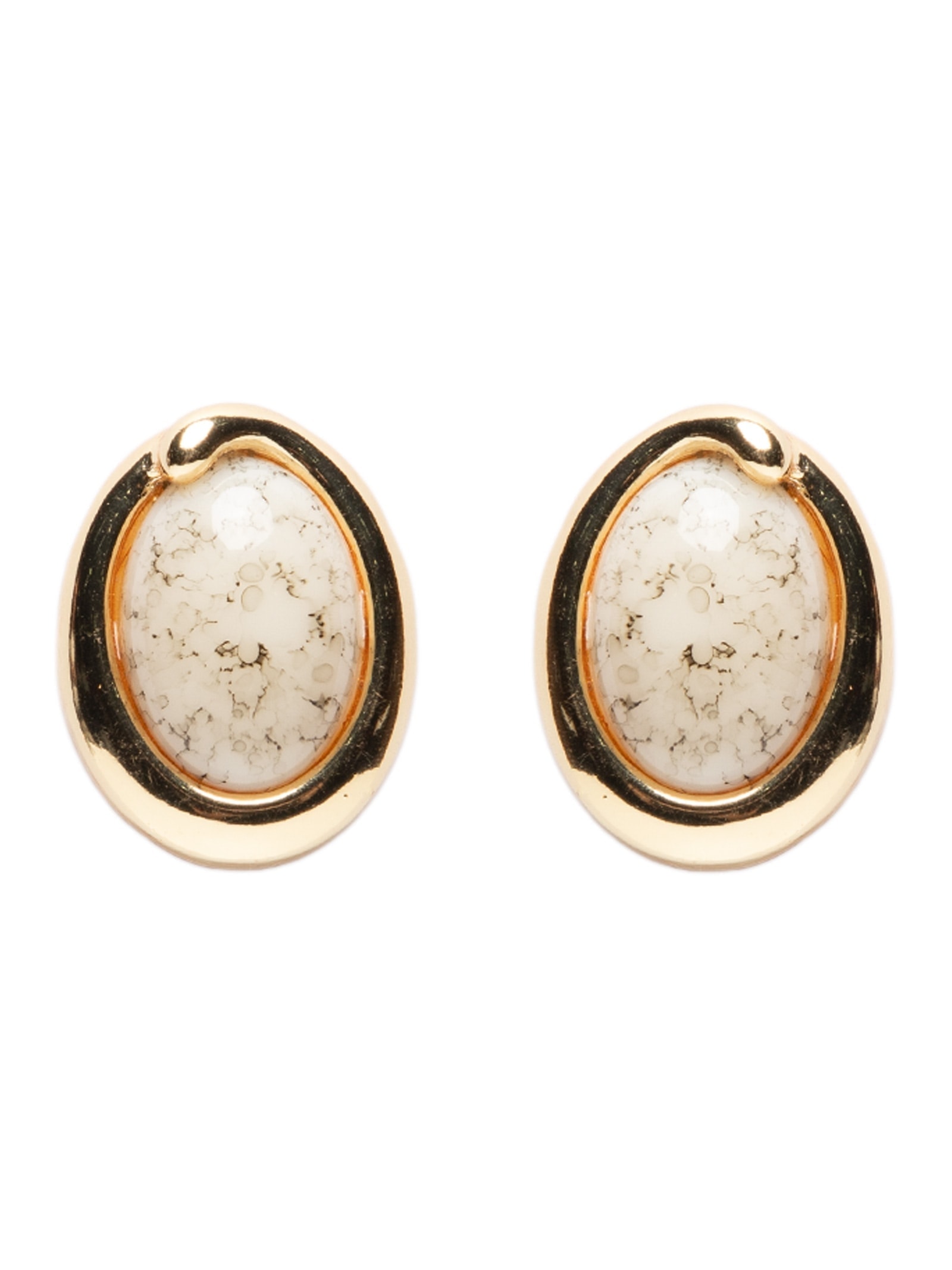 Brinco Feminino Com Pedra Dourado '2Essential