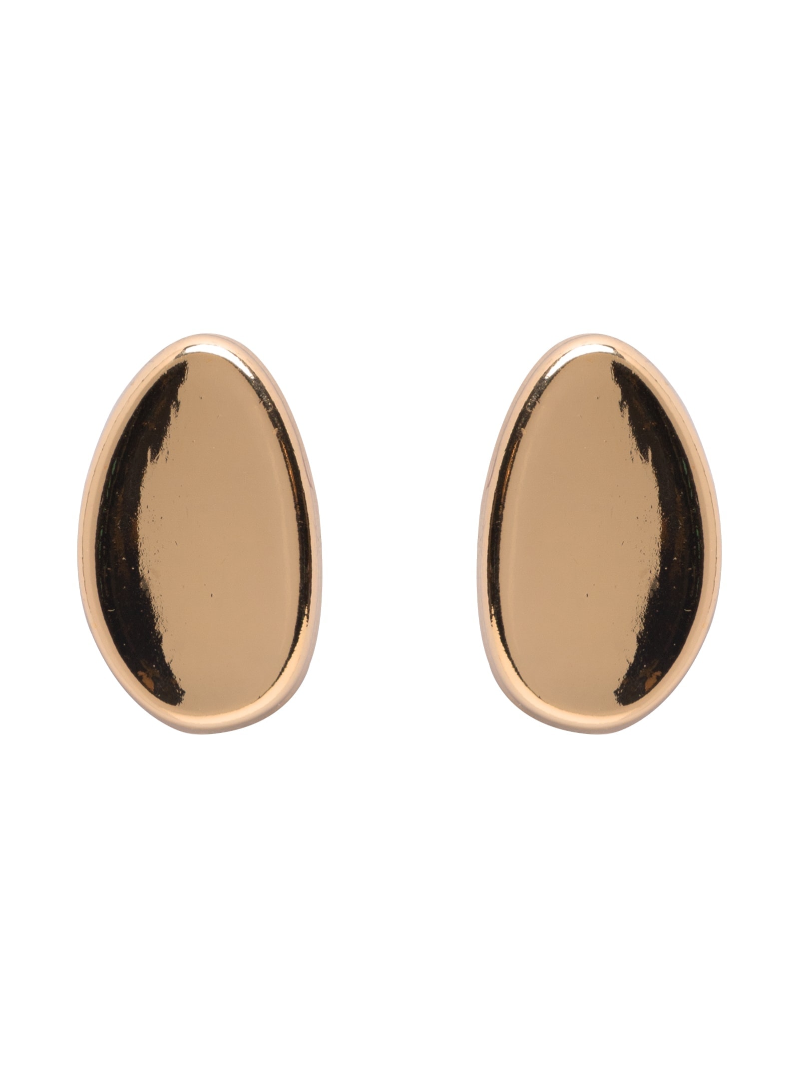 Brinco Feminino Concavo Dourado Basiq