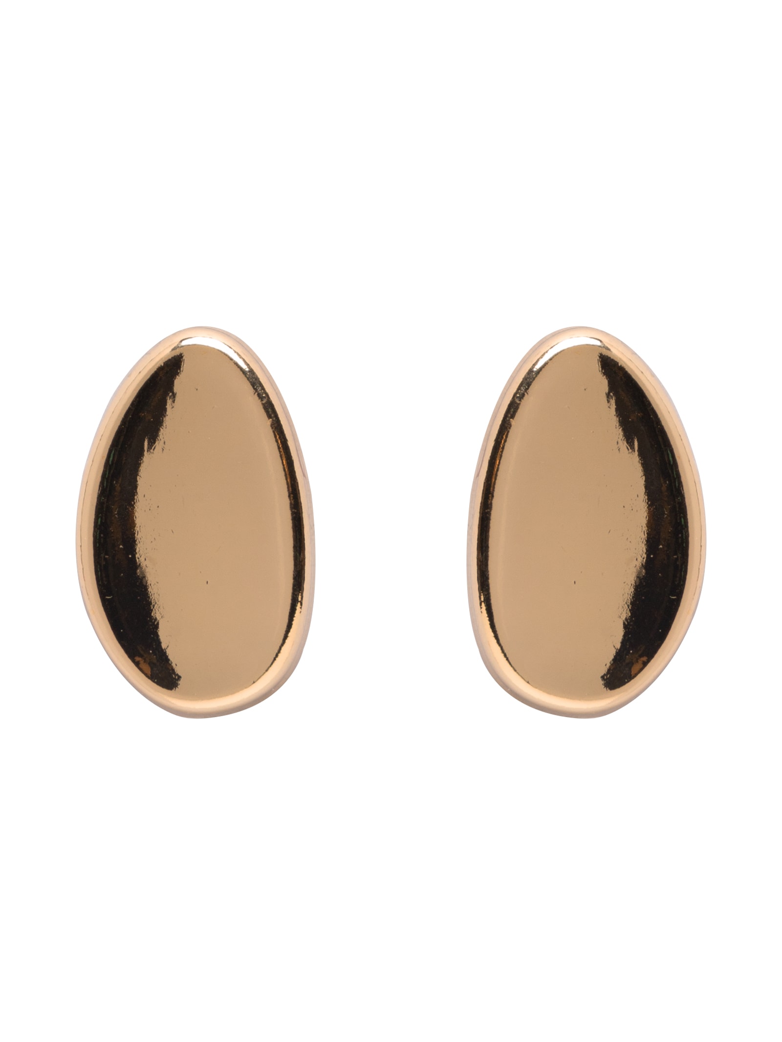 Brinco Feminino Concavo Dourado Basiq