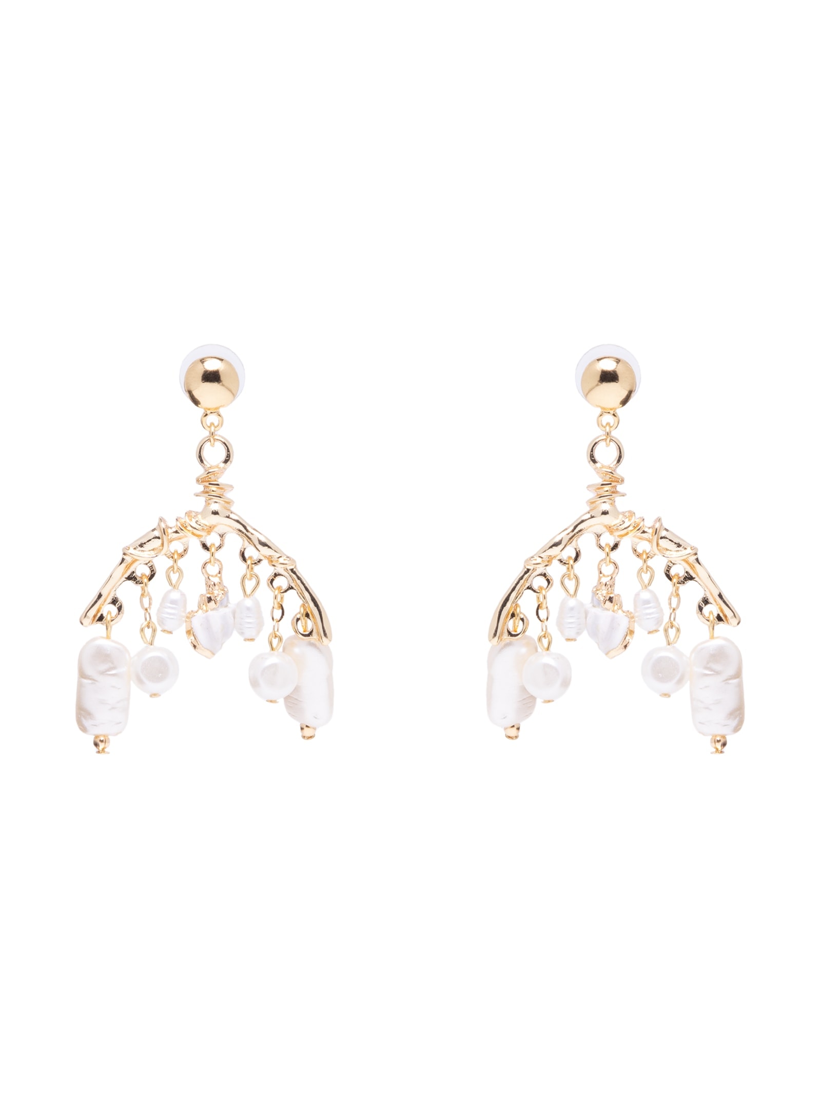 Brinco Feminino Conchinha Dourado Dress To