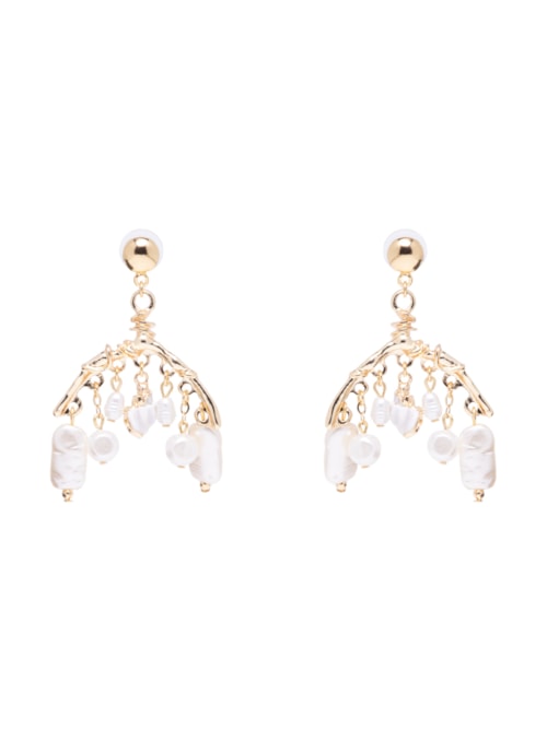 Brinco Feminino Conchinha – Dourado