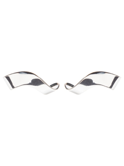 Brinco Feminino Curve – Prata