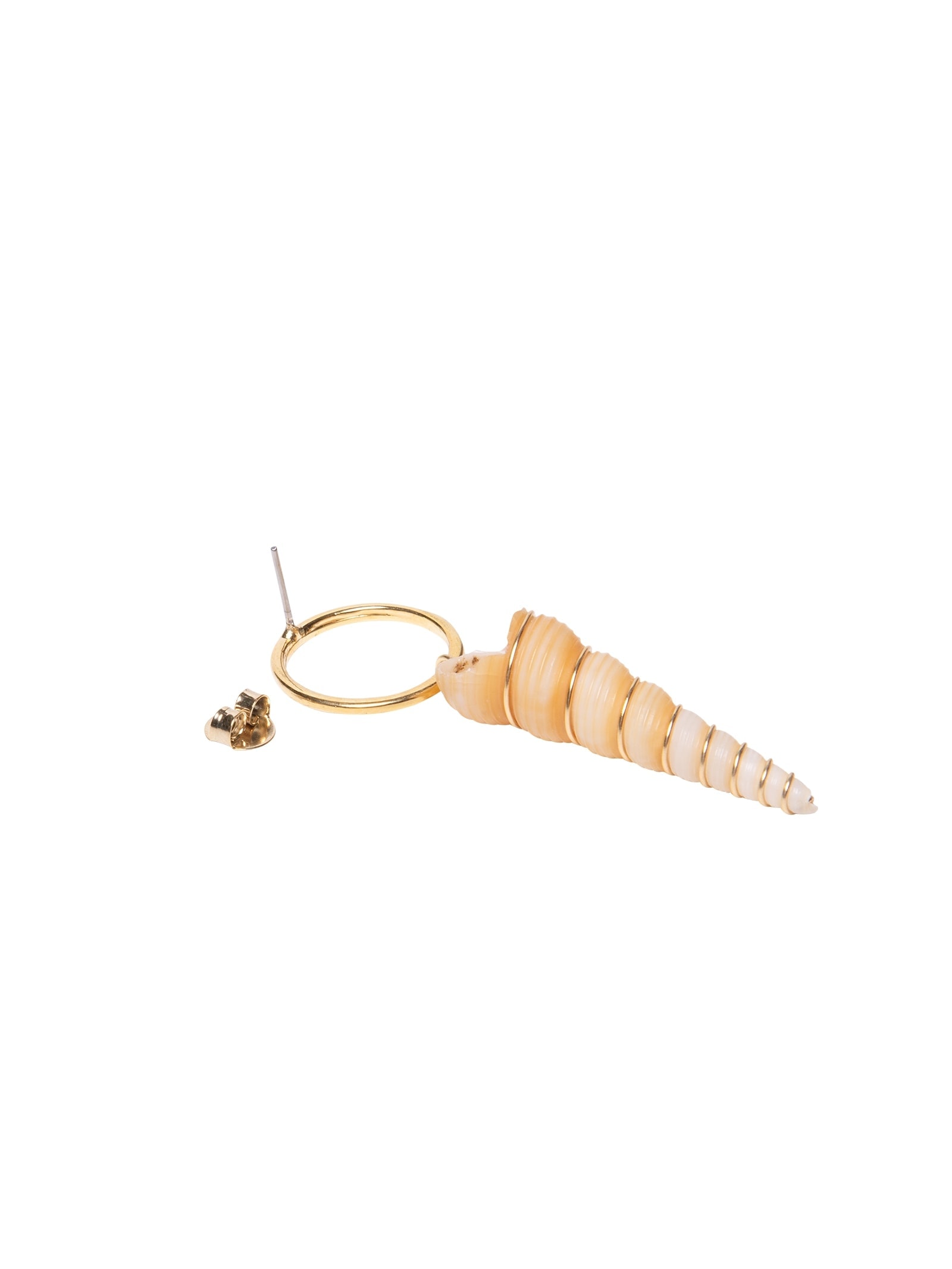 Brinco Feminino Doce Oceano Dourado Dress To