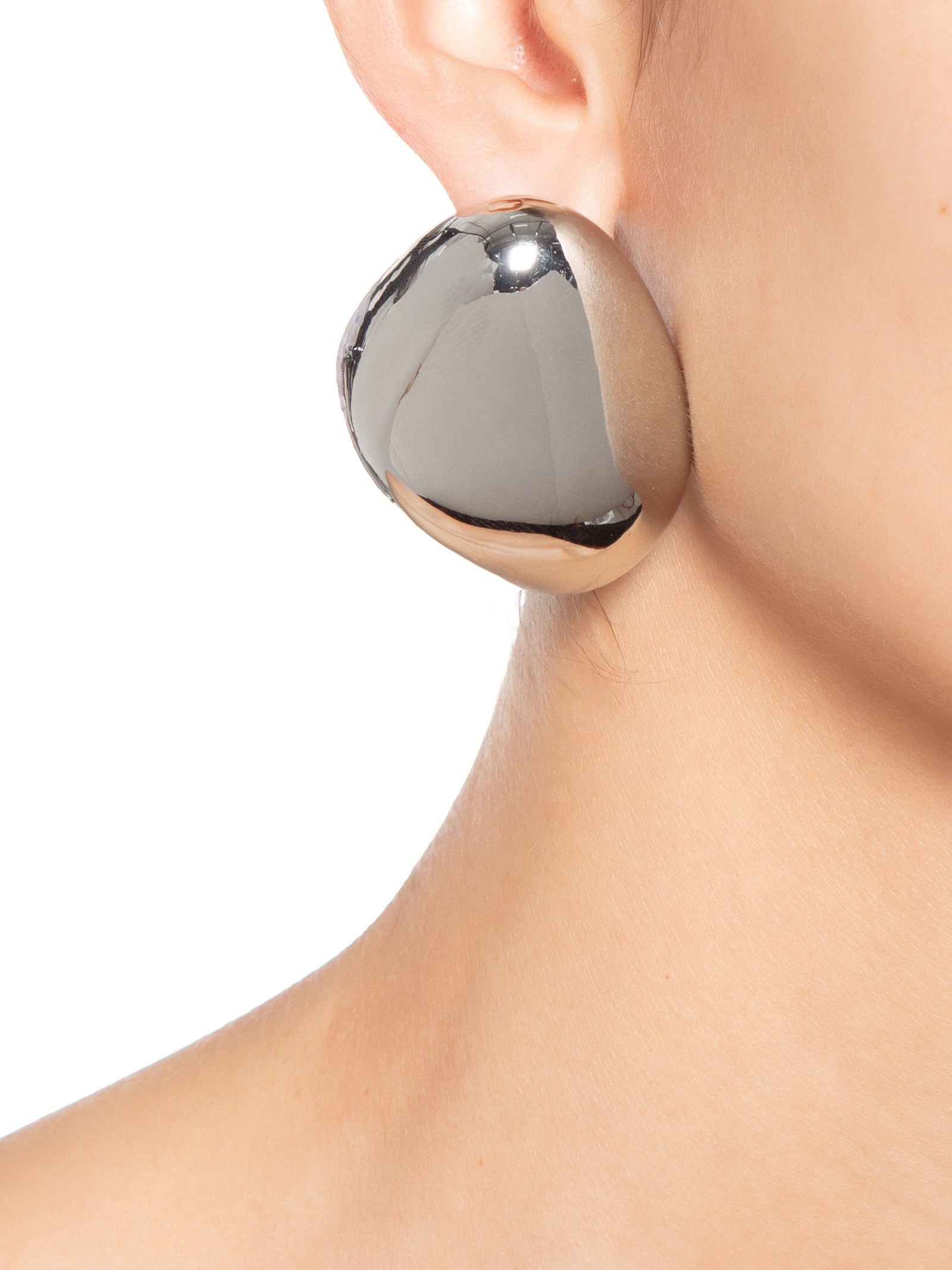 Brinco Feminino Dominique Prateado Erre