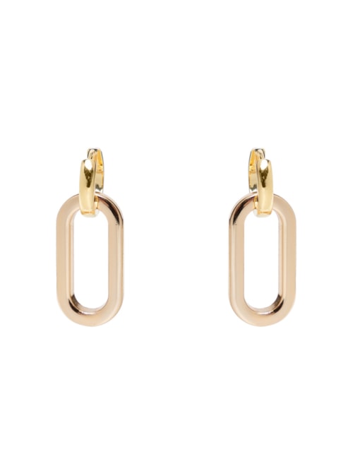 Brinco Feminino Elos Uno – Dourado