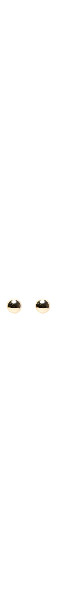 Brinco Feminino Esfera Polido - Dourado