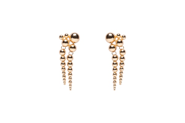 Brinco Feminino Geométrico - Dourado