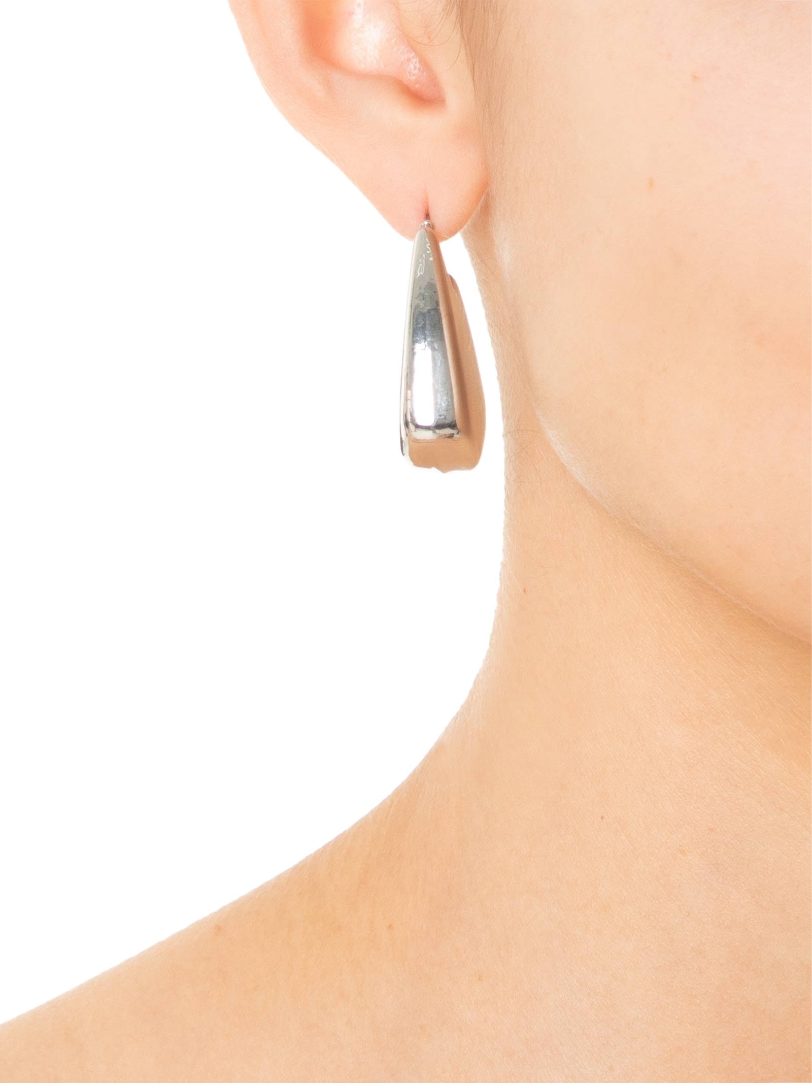 Brinco Feminino Geométrico Prata Market 33