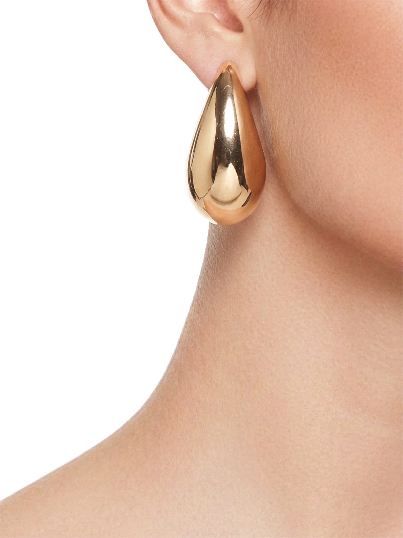 Brinco Feminino Gota Dourado Market 33