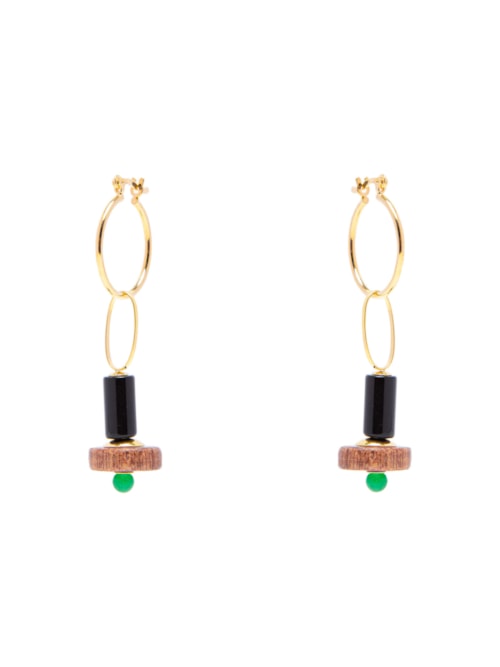 Brinco Feminino Igrejinha - Dourado