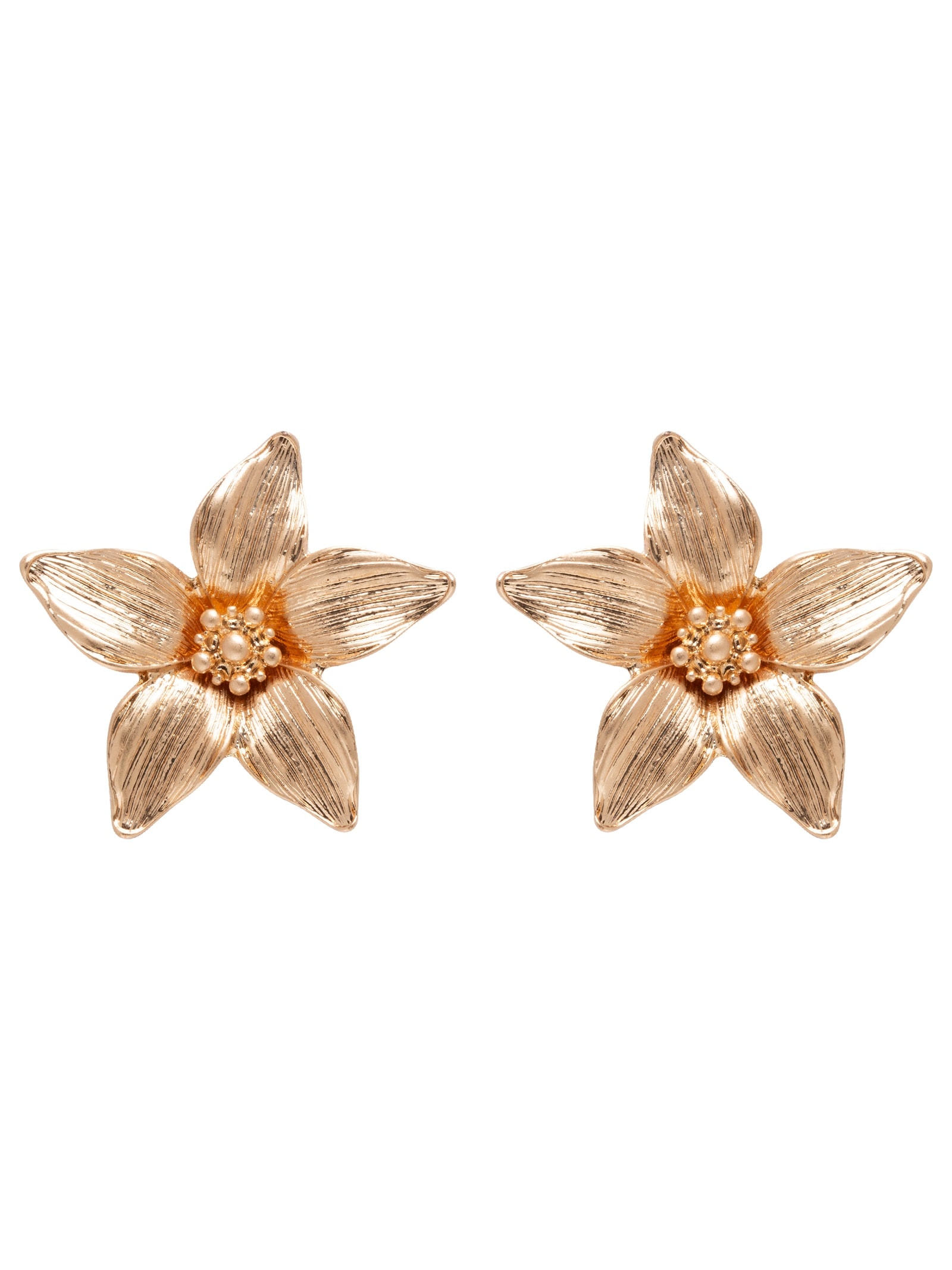 Brinco Feminino Lírio Dourado Market 33