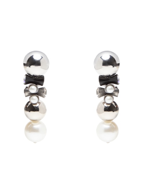 Brinco Feminino Longo Singular – Prata