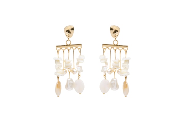 Brinco Feminino Madrepérolas Laguna - Off White