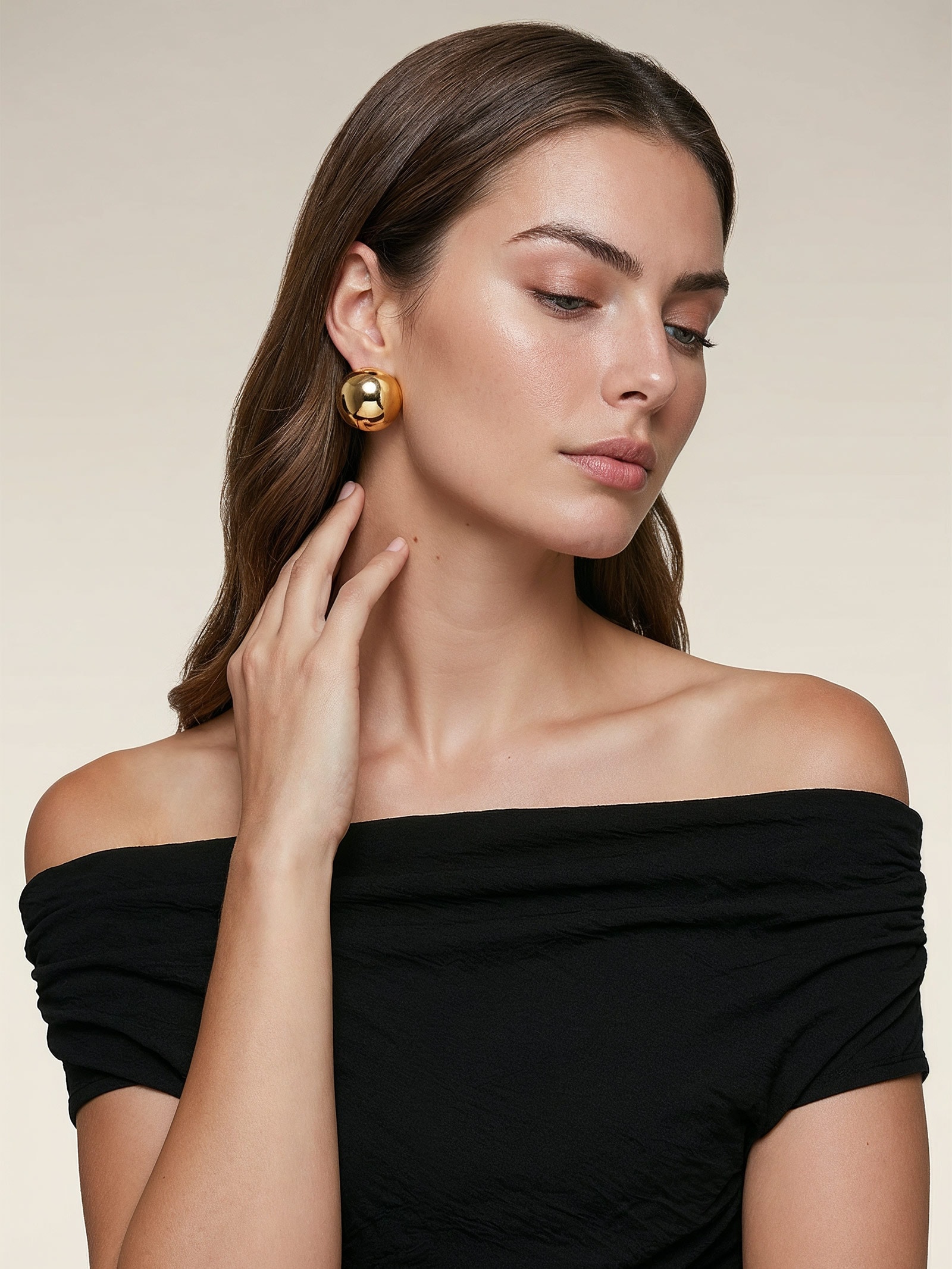 Brinco Feminino Maria Dourado Erre