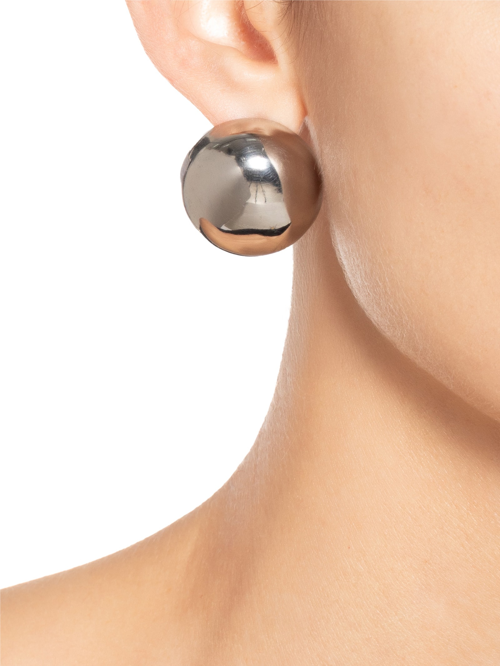 Brinco Feminino Maria Prateado Erre