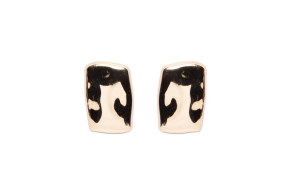 Brinco Feminino Maxi Martelado - Dourado