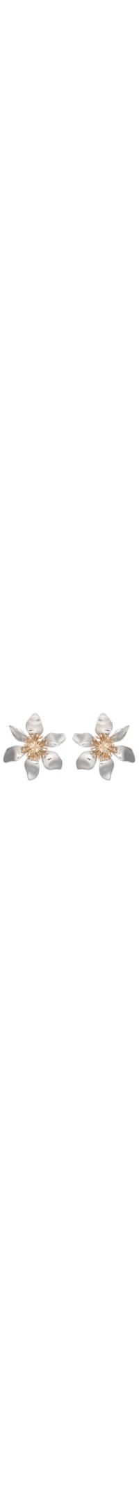 Brinco Feminino Mini Cattleya - Prata