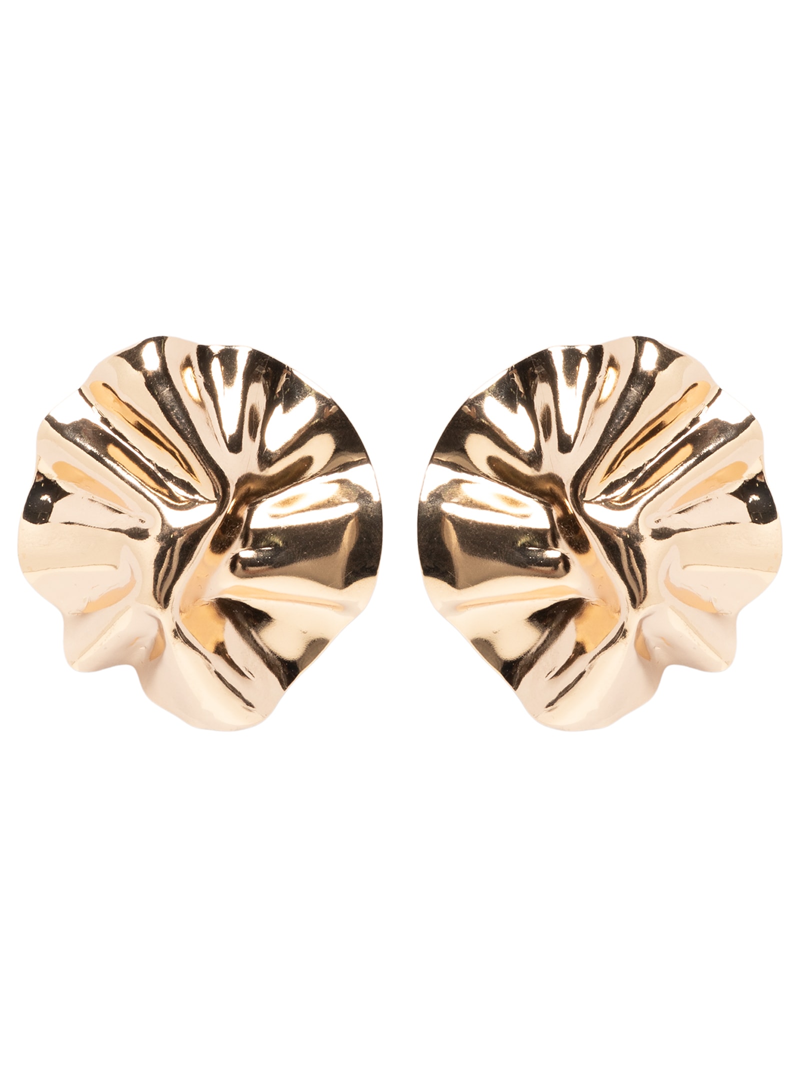 Brinco Feminino Orgânico Dourado Market 33