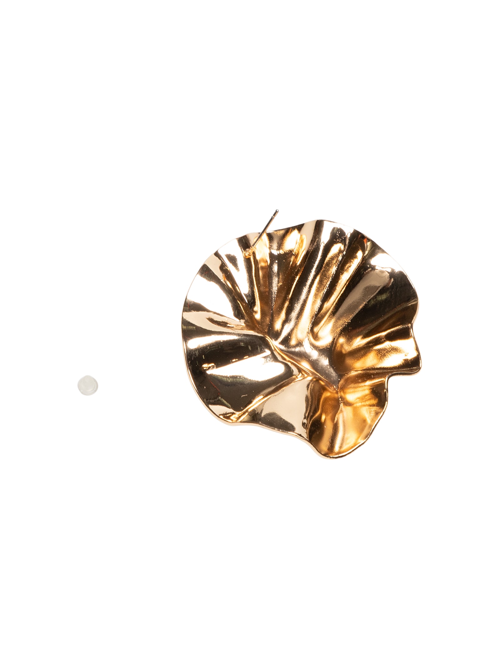 Brinco Feminino Orgânico Dourado Market 33