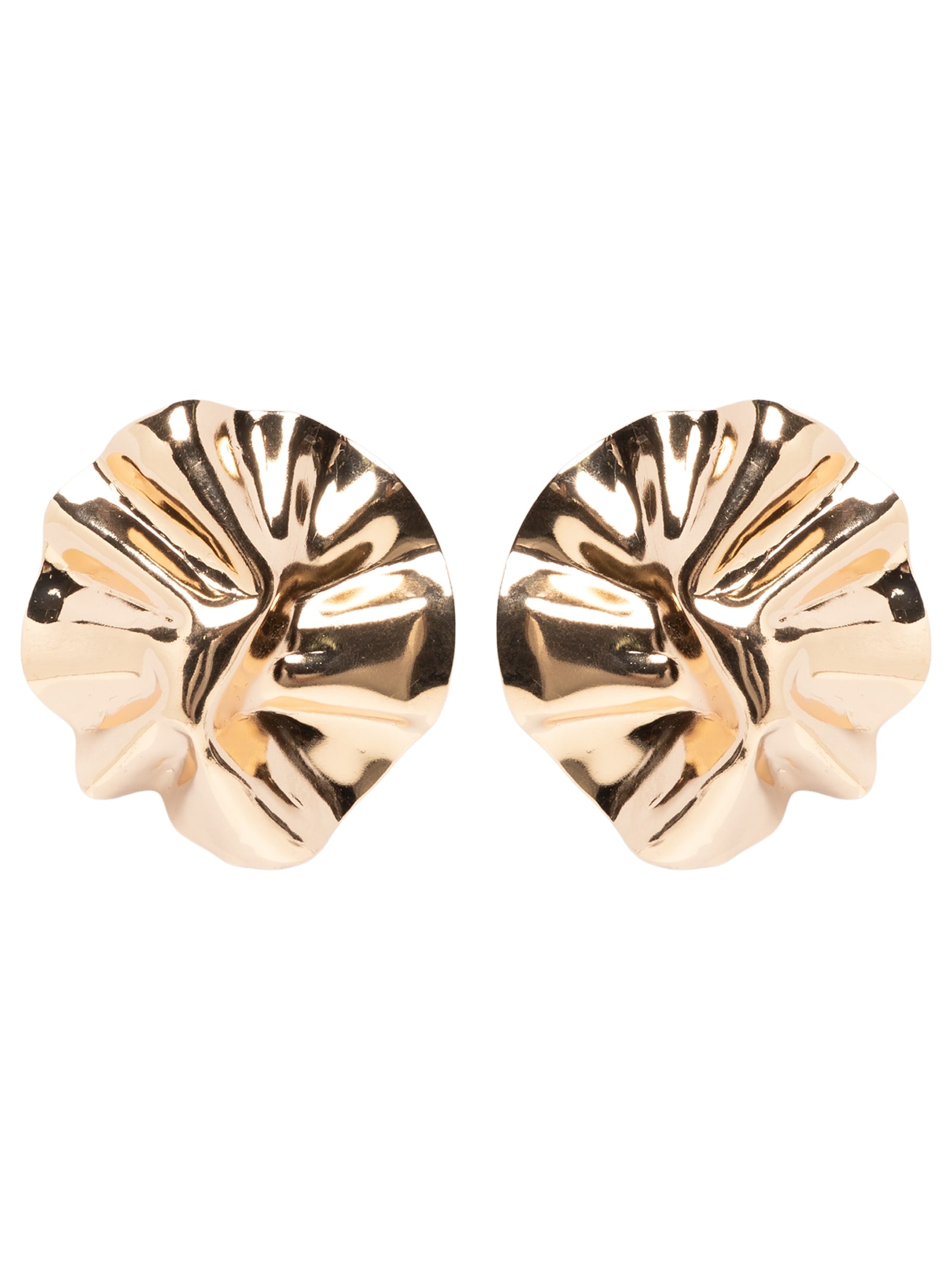 Brinco Feminino Orgânico Dourado Market 33