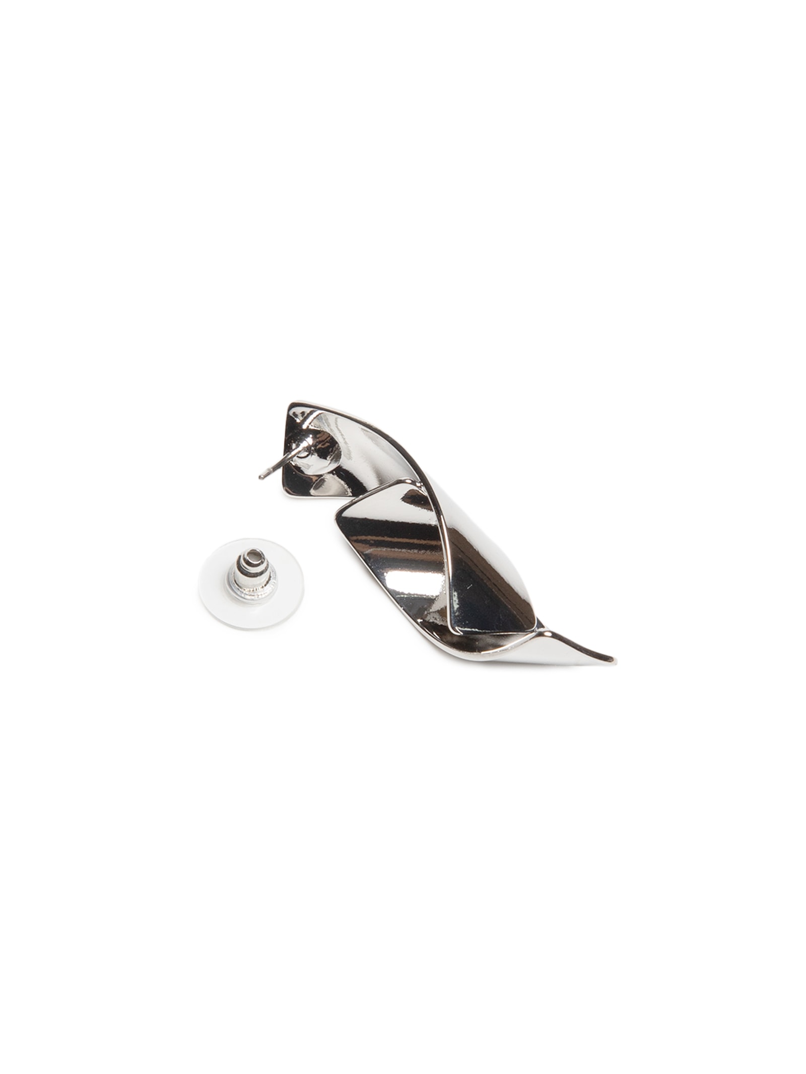 Brinco Feminino Orgânico Prateado '2Essential