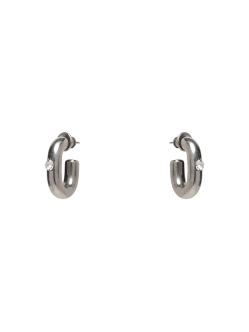 Brinco Feminino Pequeno Elos – Prateado