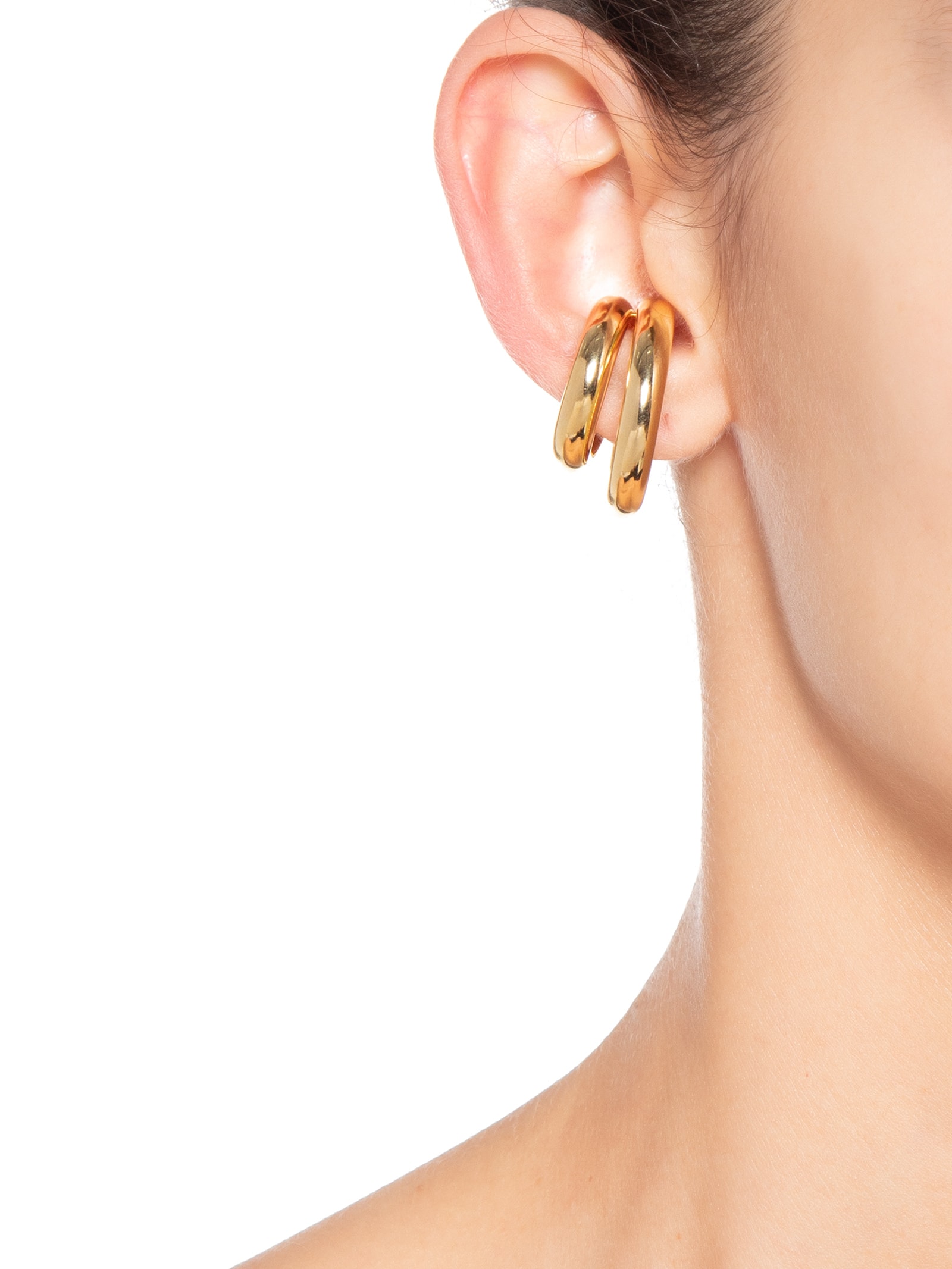 Brinco Feminino Piercing Lovani Dourado Erre