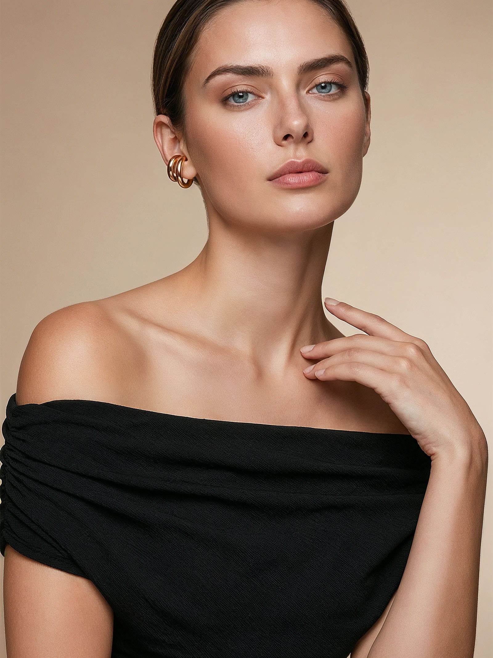 Brinco Feminino Piercing Lovani Dourado Erre