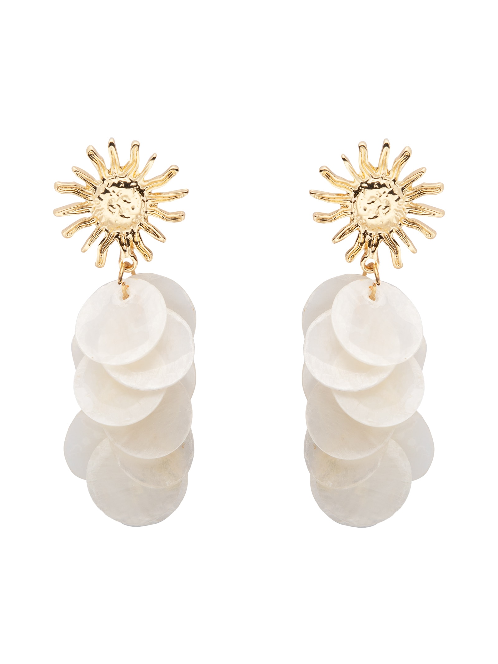 Brinco Feminino Solar  Dourado Mktbeach