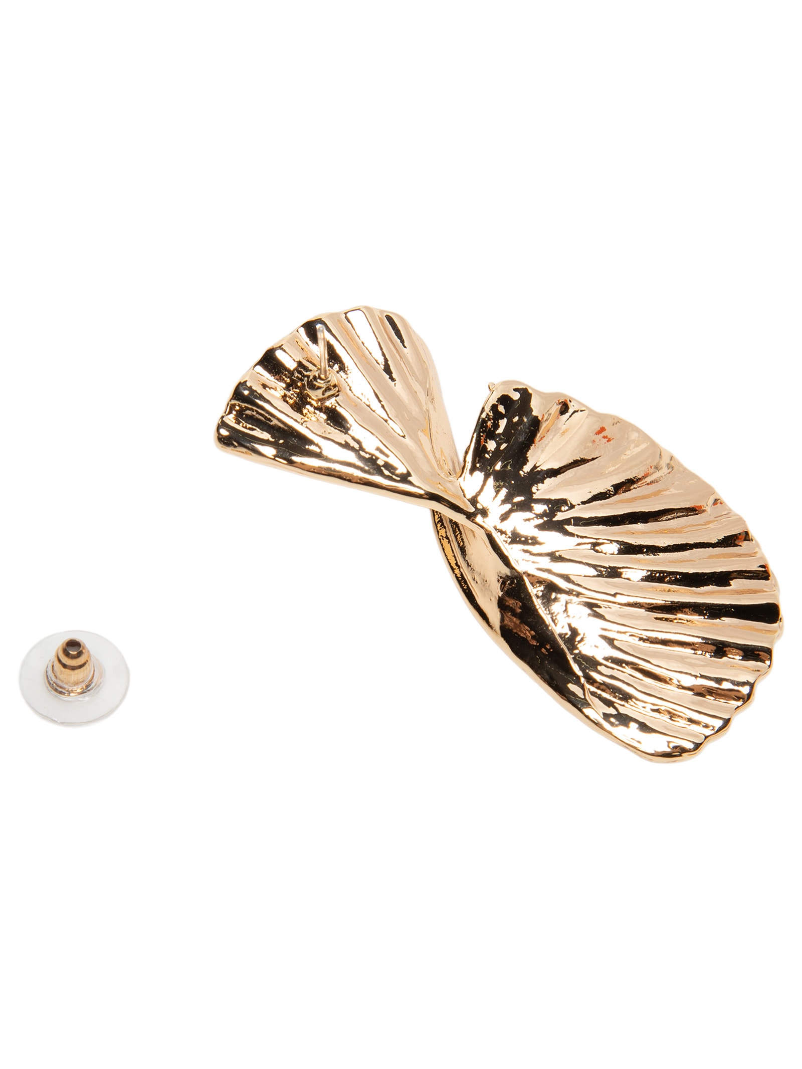 Brinco Feminino Texturizado Orgânico Dourado '2Essential