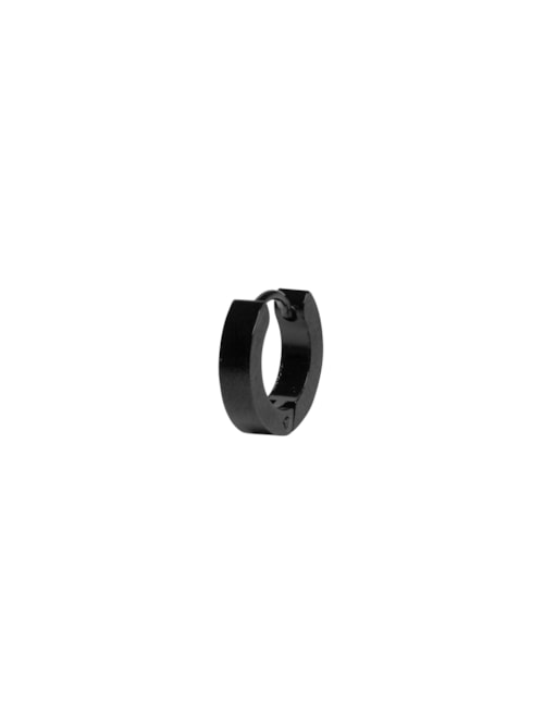 Brinco Masculino Ring Small – Preto