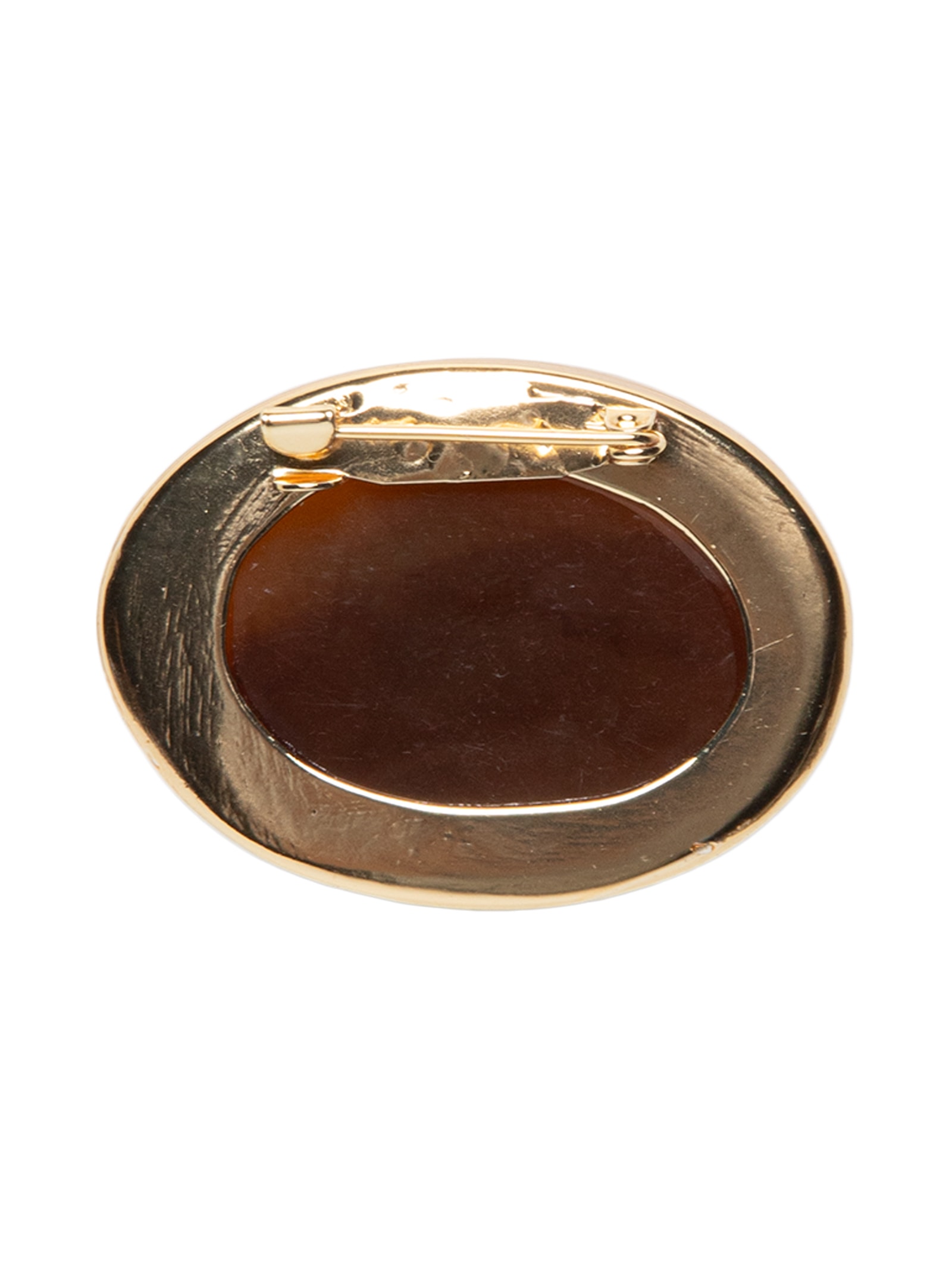 Broche Feminino com Pedra Marrom '2Essential