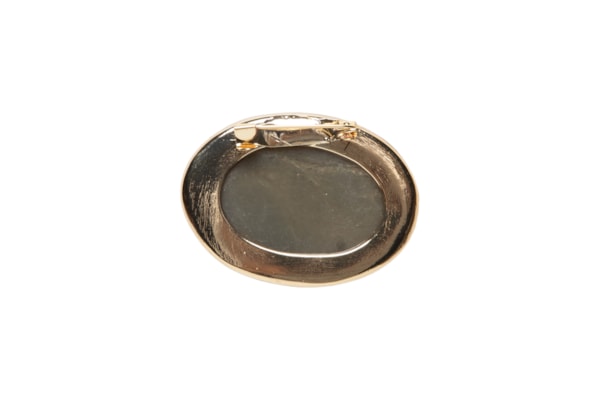 Broche Feminino com Pedra - Verde