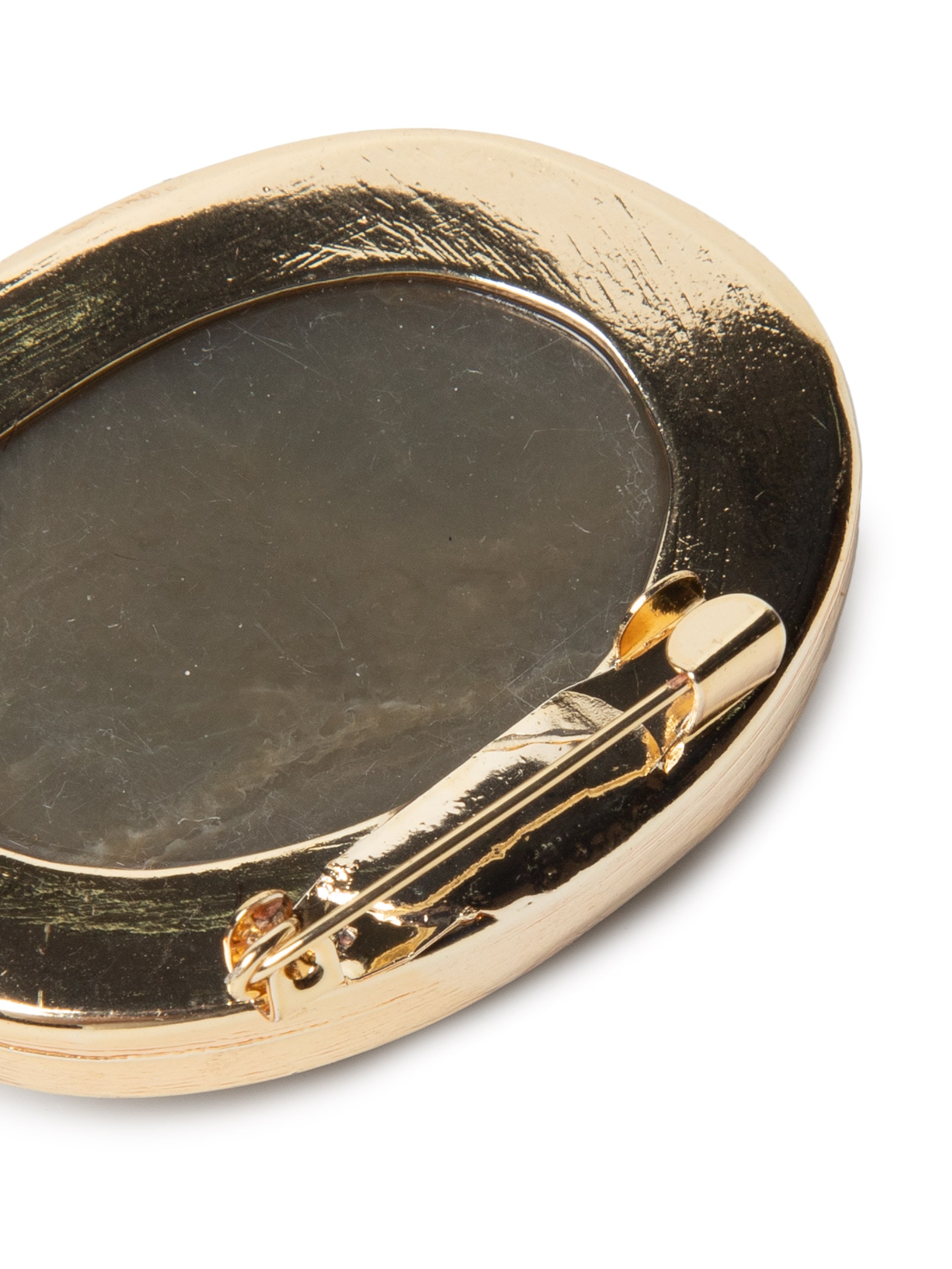 Broche Feminino com Pedra Verde '2Essential