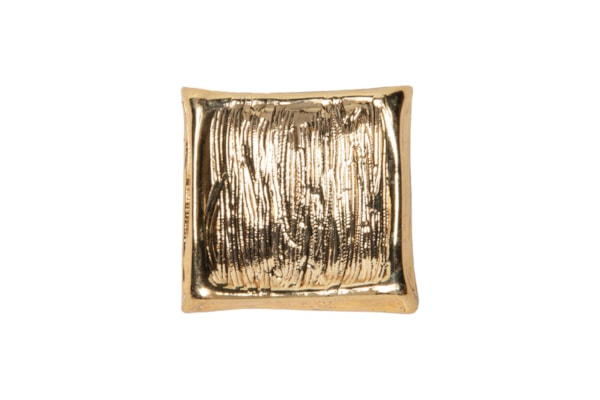 Broche Feminino Quadrado - Dourado