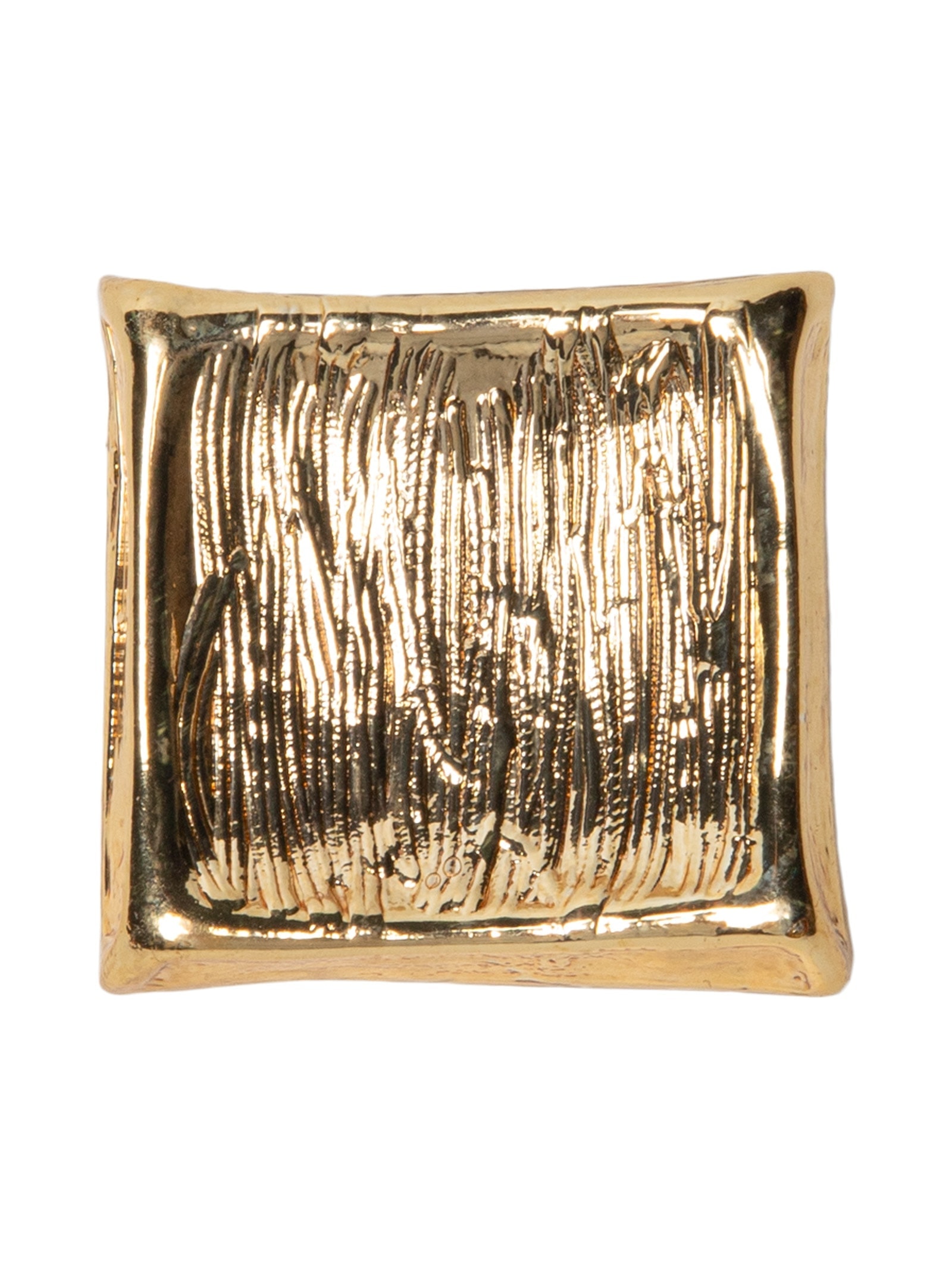 Broche Feminino Quadrado Dourado '2Essential