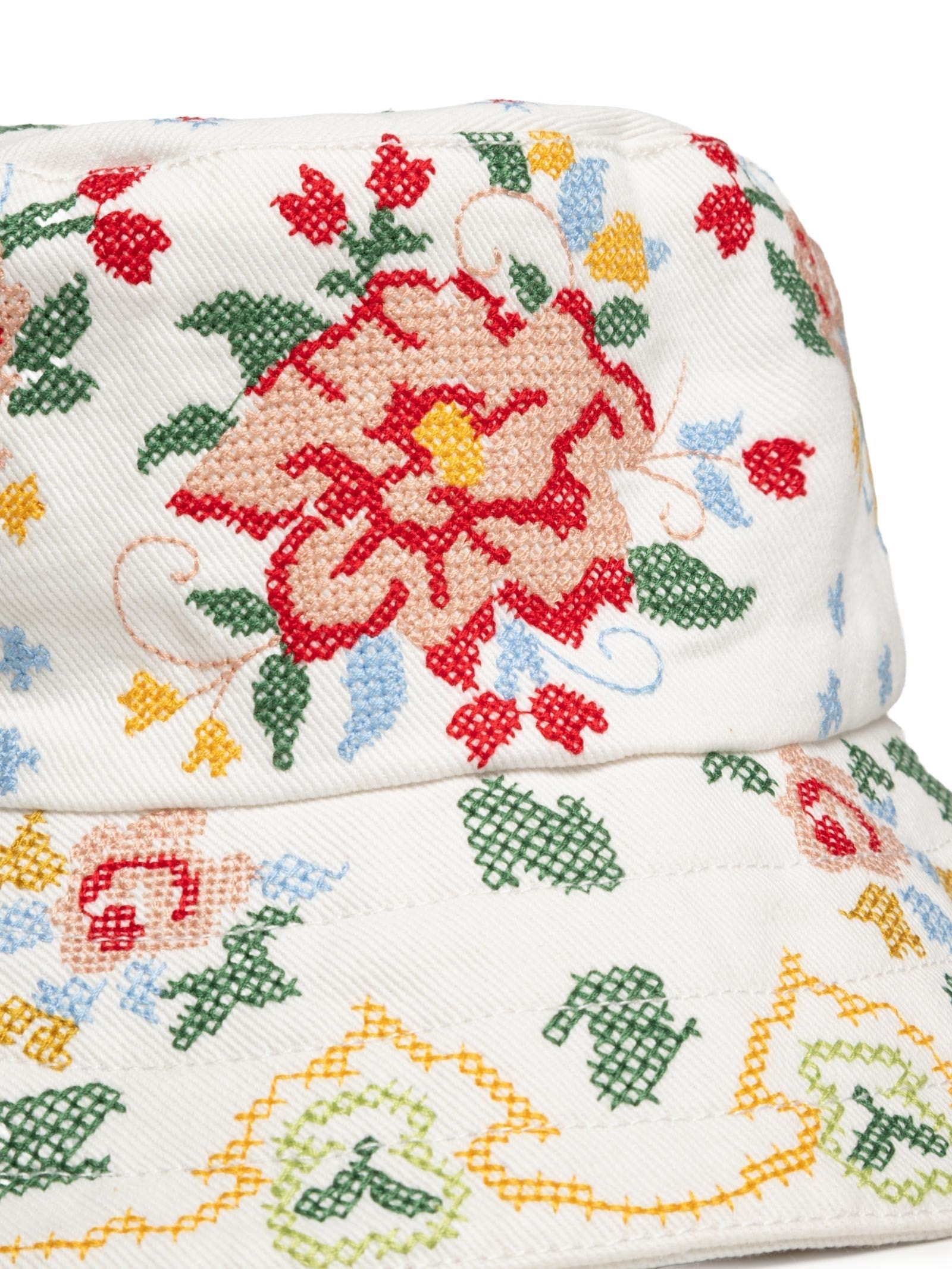 Bucket Feminino Bordado Brisa Serena Branco Farm Praia