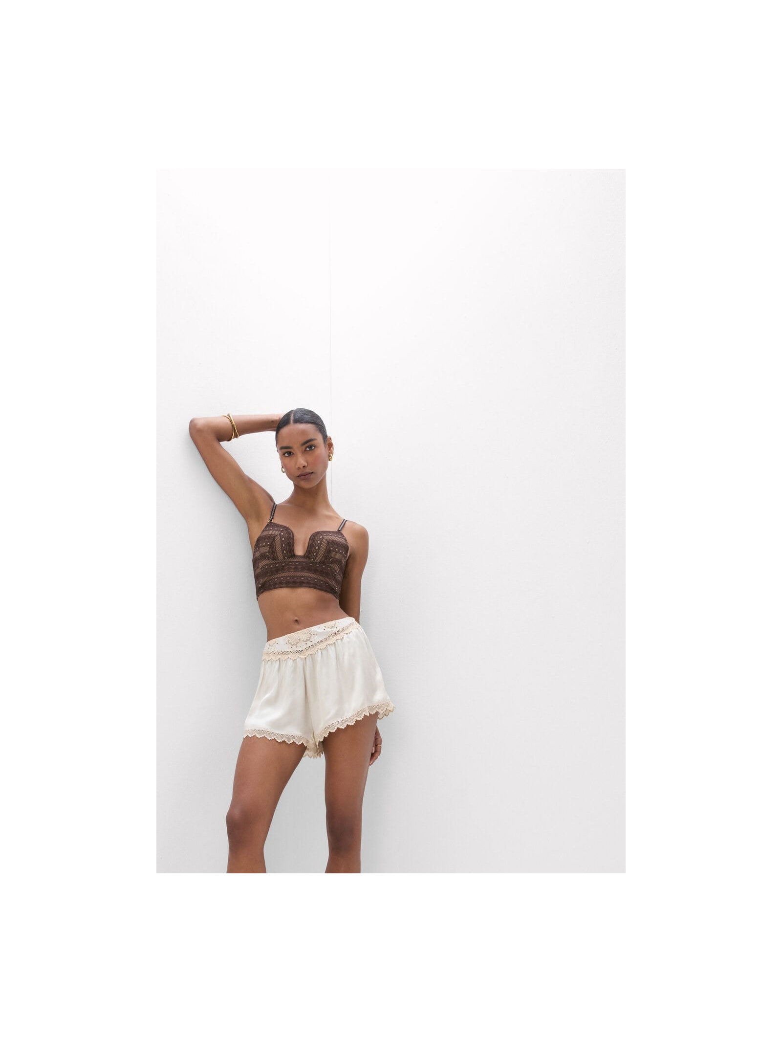 Bustier Monica Get Noticed Marrom Intimissimi