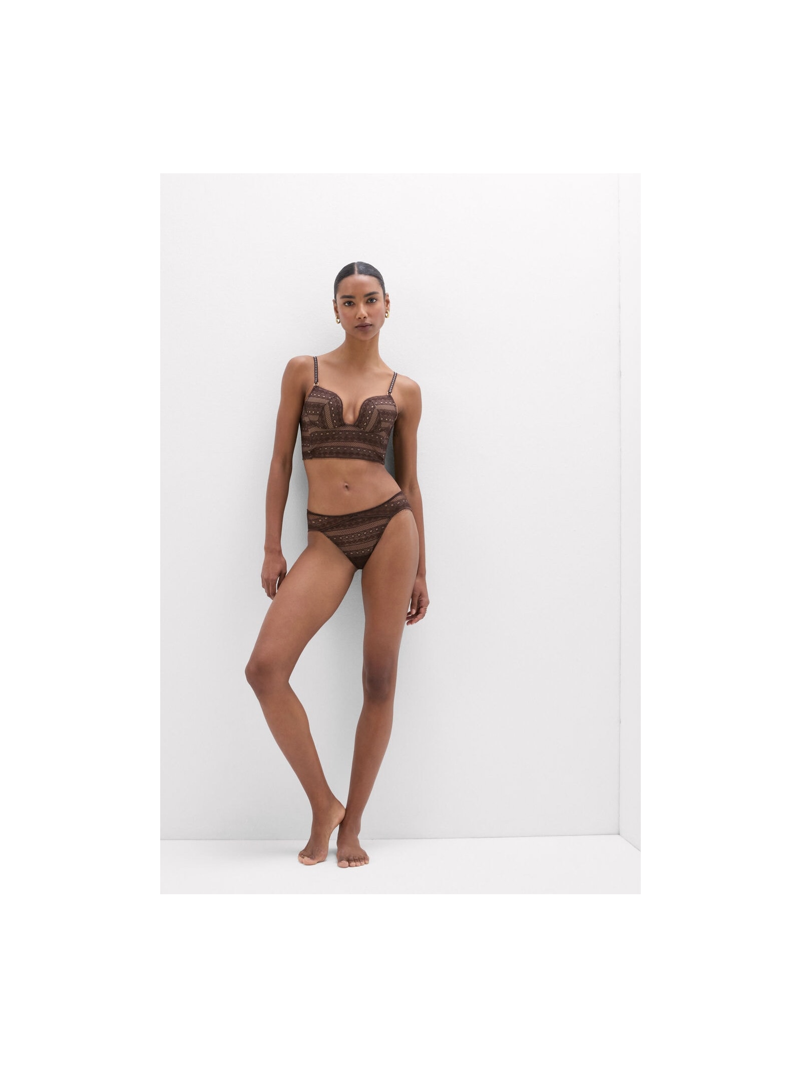 Bustier Monica Get Noticed Marrom Intimissimi
