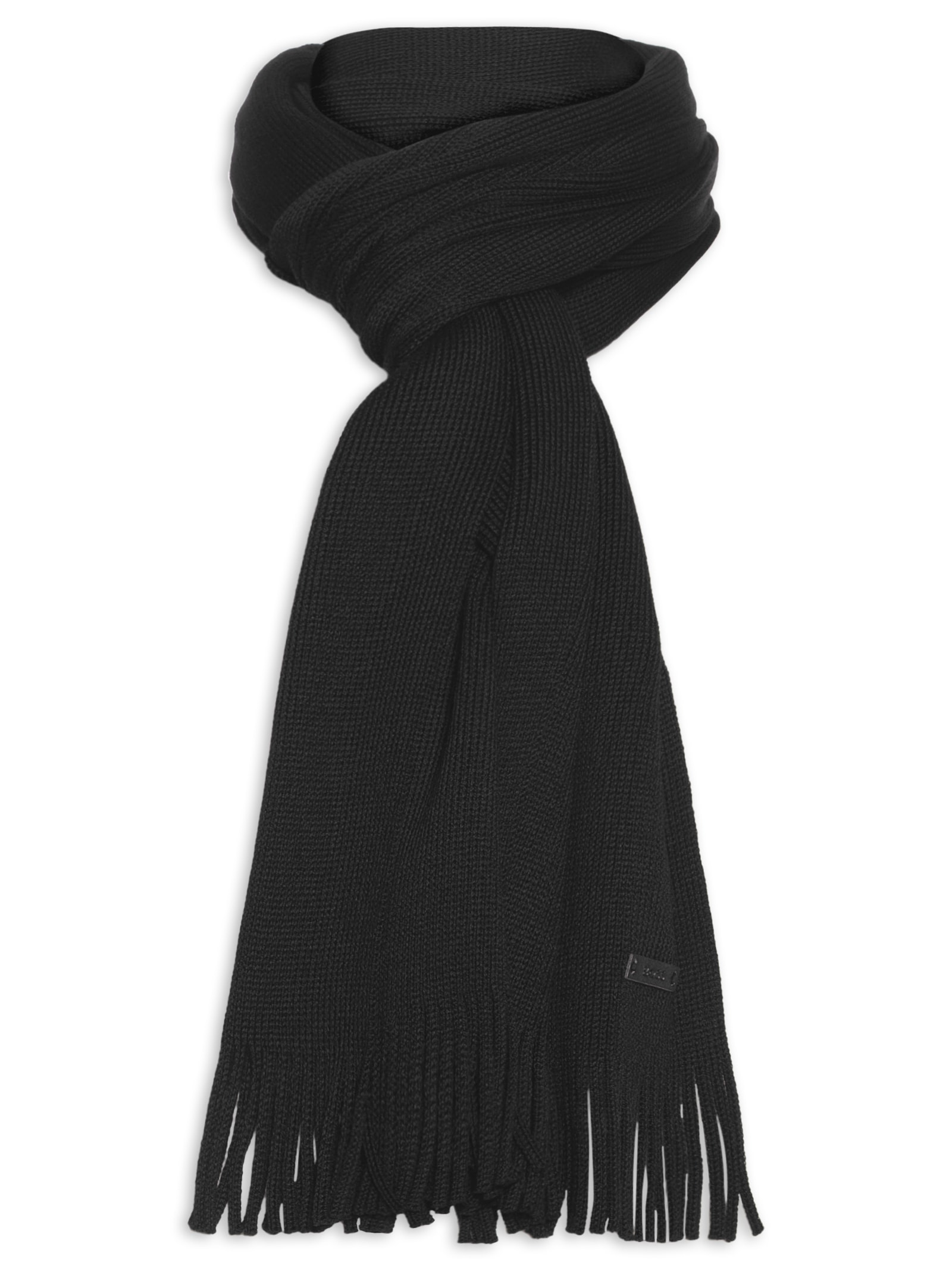 Cachecol Masculino Albas Preto Boss