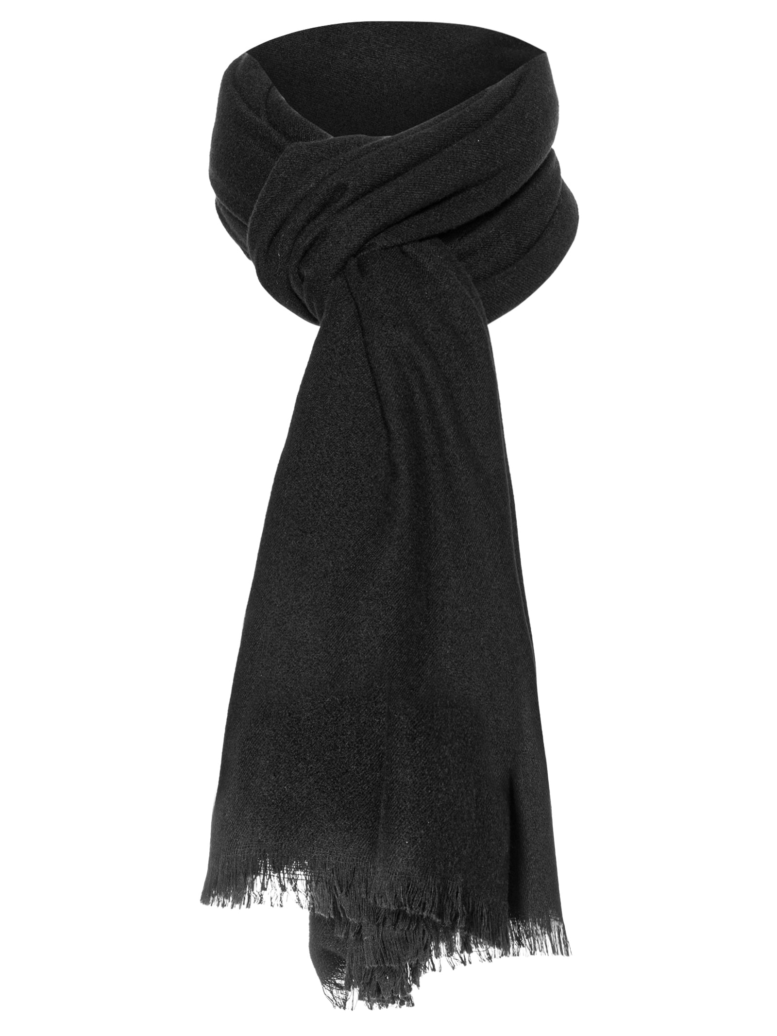 Cachecol Masculino Clássico Preto '2 Essential