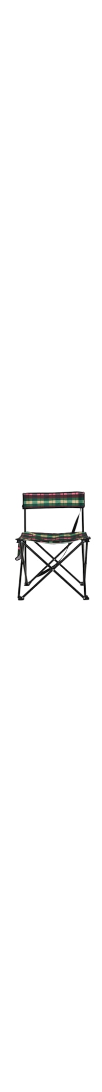 Cadeira de Camping Xadrez Multicolorido - Verde