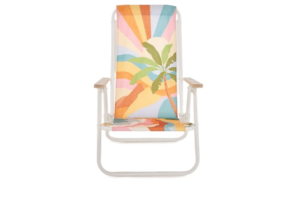 Cadeira De Praia Paisagem Carioca - Amarelo