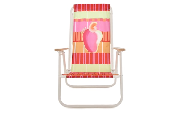 Cadeira De Praia Suco De Caju - Rosa