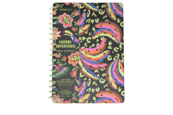 Caderno Rio Bananada - Preto