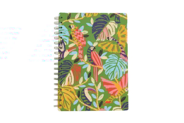 Caderno Universitário Bosque Dos Pássaros - Verde