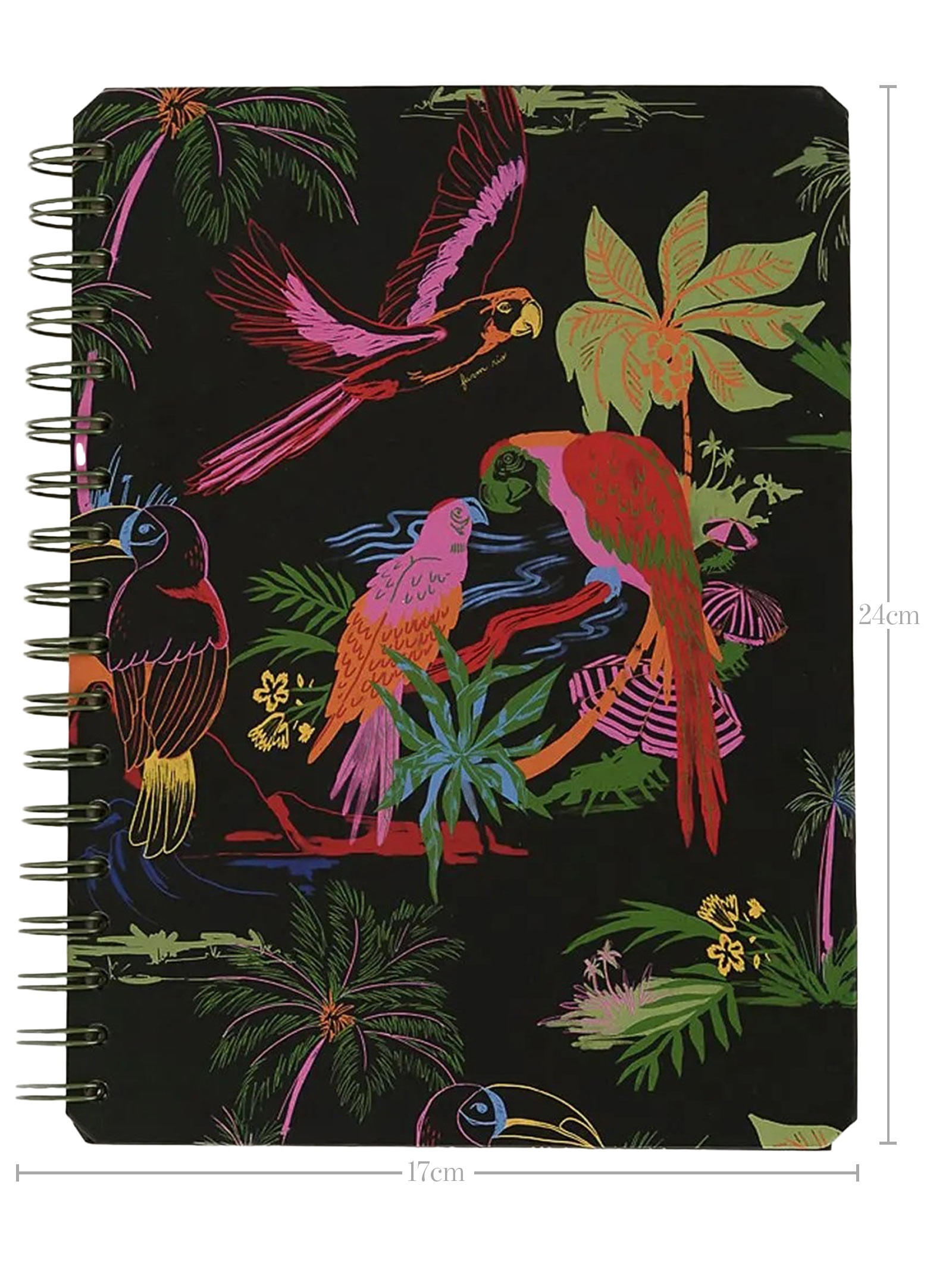 Caderno Universitário Voo Descoladinha Preto Farm Etc